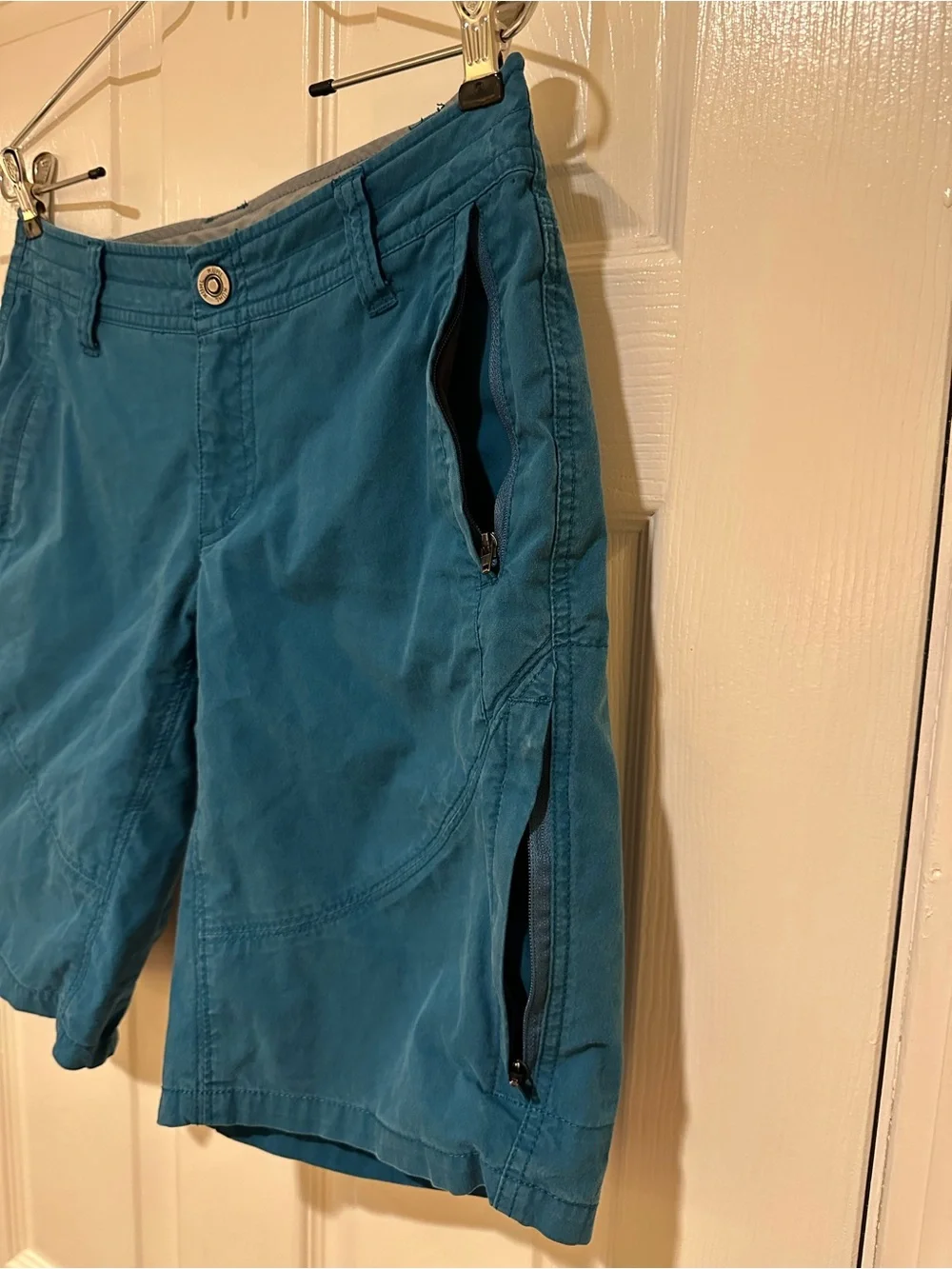 Kuhl cotton nylon blend hiking shorts 4